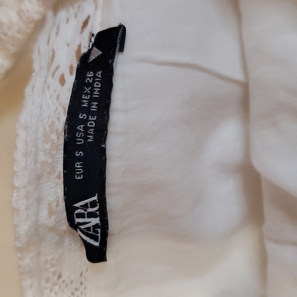 Zara White Sundress Small - Picture 5 of 6